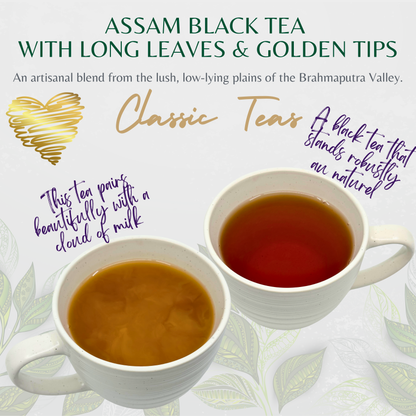 Assam Black Tea with Long Leaves & Golden Tips