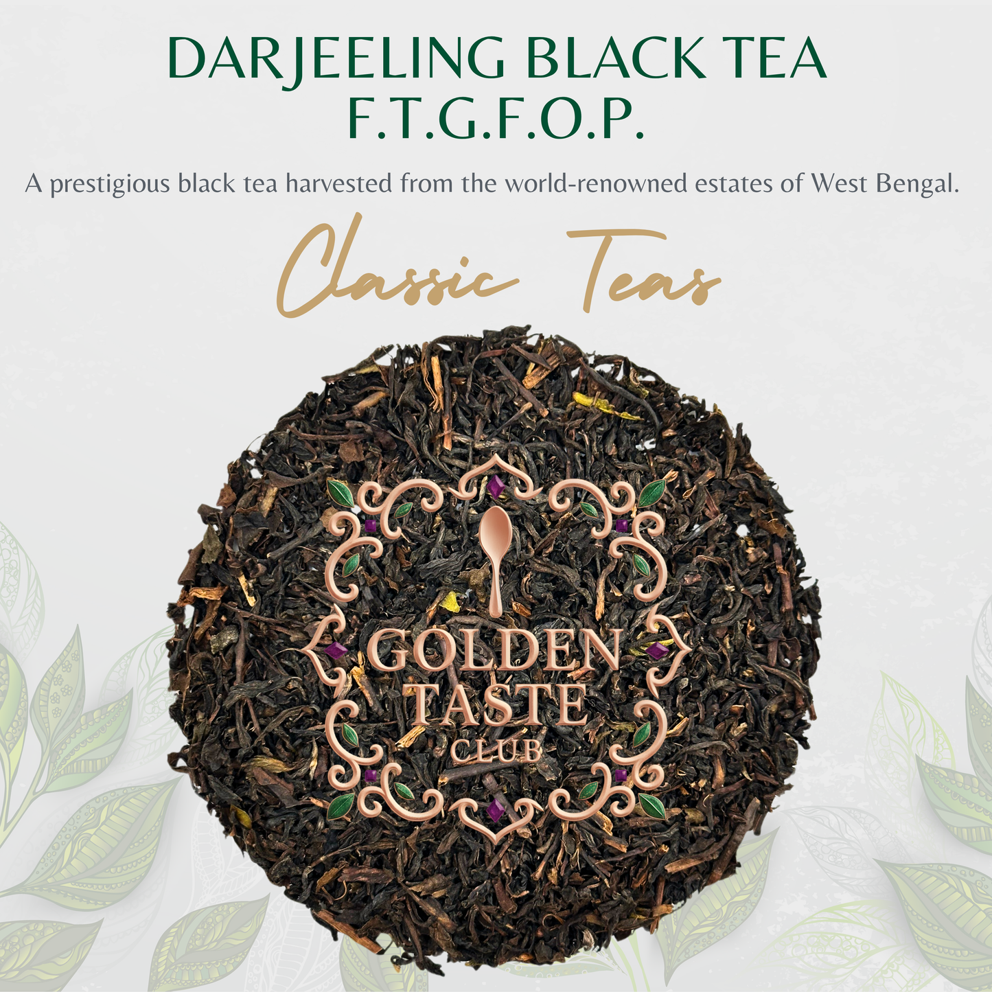 Thé noir Darjeeling (F.T.G.F.O.P.)