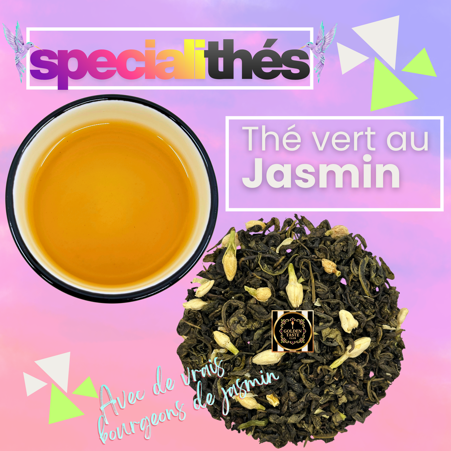 Thé vert au jasmin