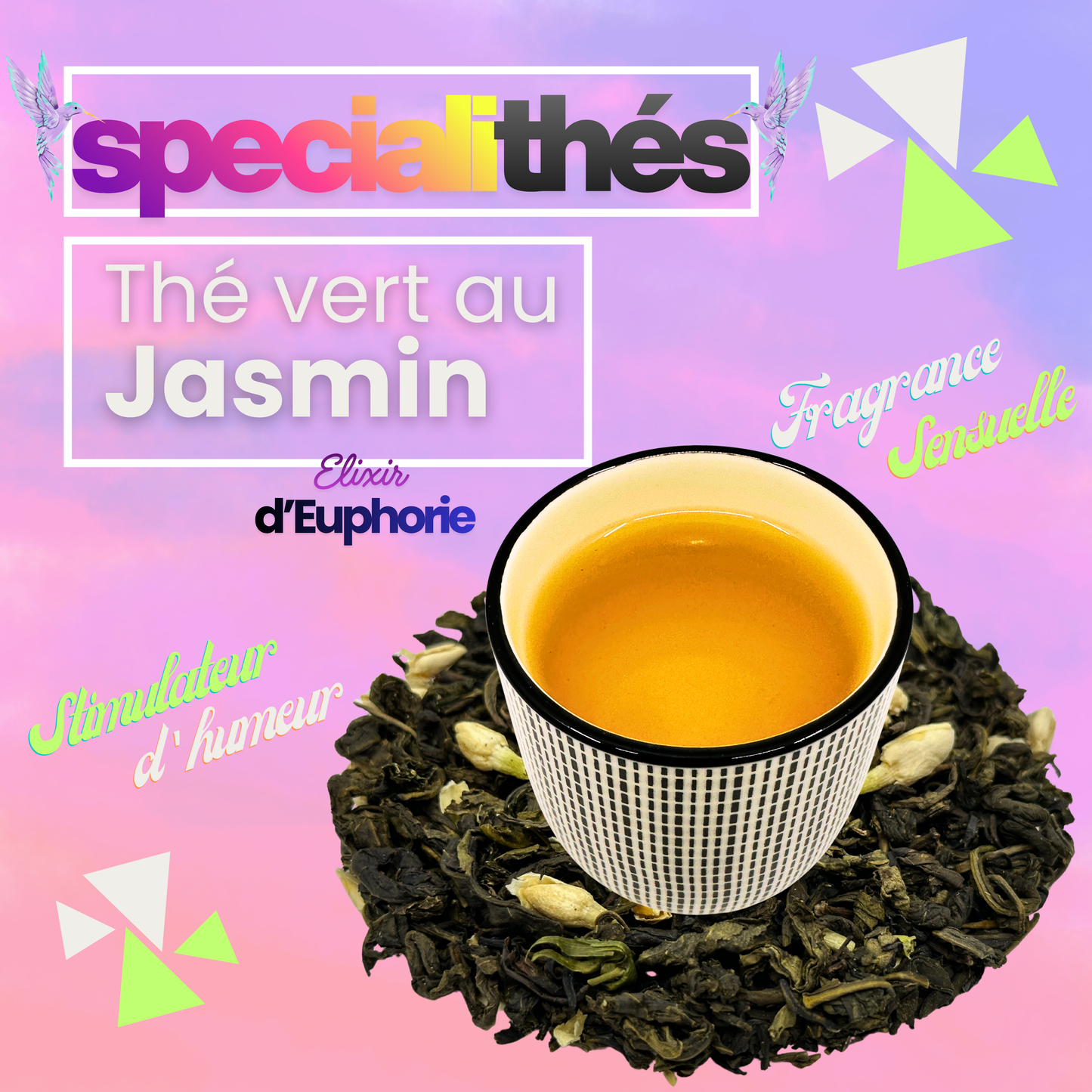 Thé vert au jasmin
